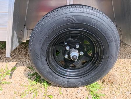 New 2027 Aluma 63 x 10 ESA Utility with Solid Sides, 2,000 lb. GVWR, and Steel Rims