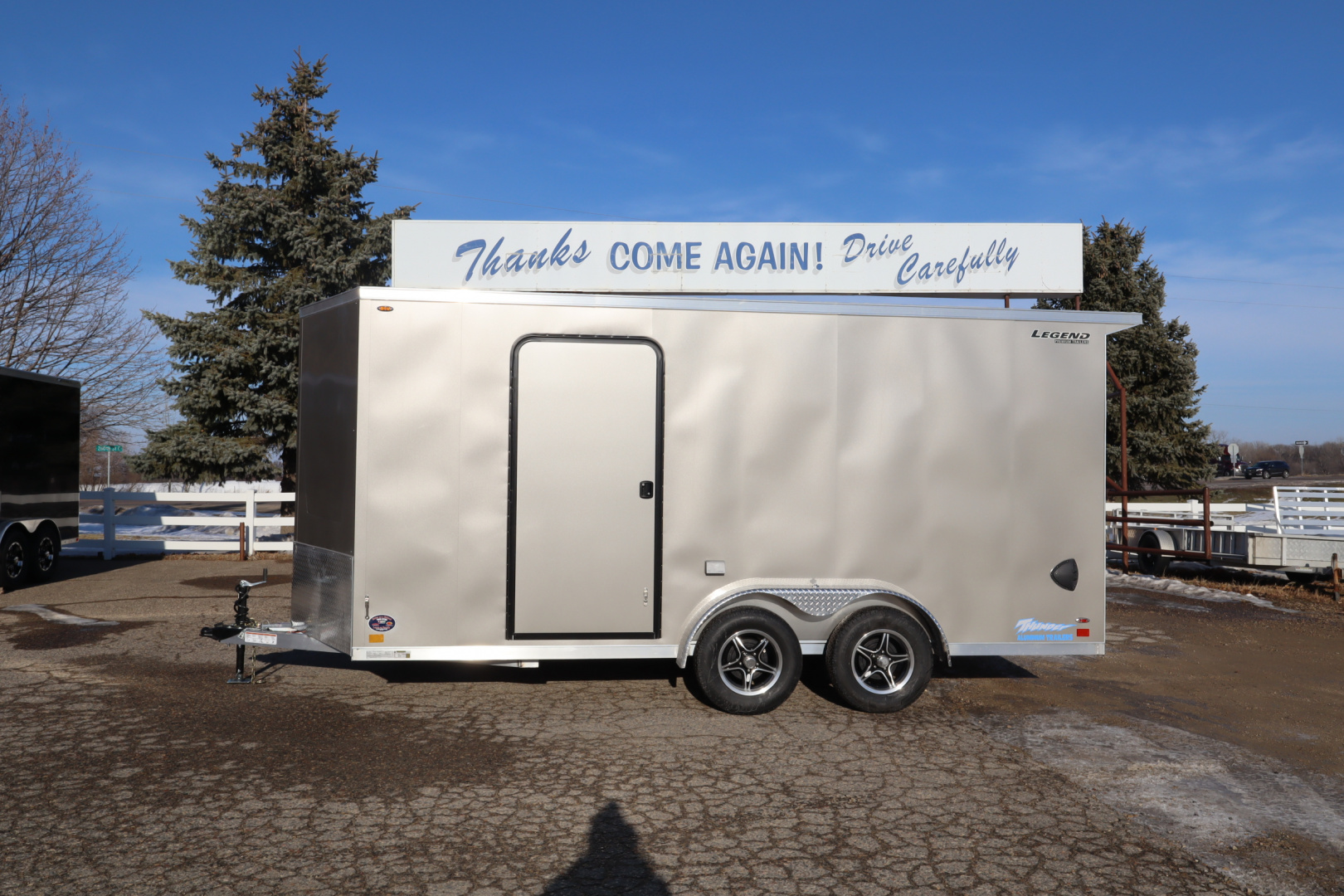 New 2026 Legend Trailers 7.5x18' Cargo / Enclosed Trailer