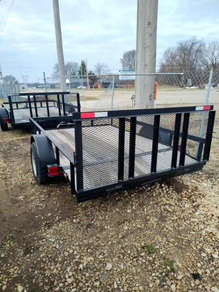 New 2023 L&O Manufacturing 61010U Utility Trailer