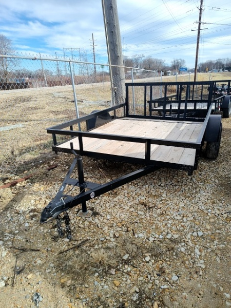 New 2023 L&O Manufacturing 61010U Utility Trailer