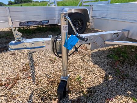 New 2027 Aluma 54 x 8 ESA Utility Trailer with 2,000 lb. GVWR , Steel Rims and Solid Sides
