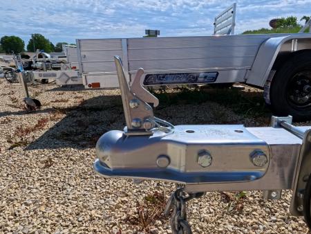New 2027 Aluma 54 x 8 ESA Utility Trailer with 2,000 lb. GVWR , Steel Rims and Solid Sides