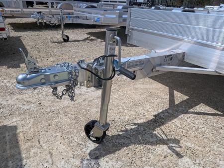 New 2027 Aluma 54 x 8 ESA Utility Trailer with 2,000 lb. GVWR , Steel Rims and Solid Sides