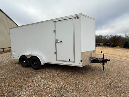 New 2026 Forest River 7 ft x 16 in Continental Cargo, Barn Doors Cargo / Enclosed Trailer