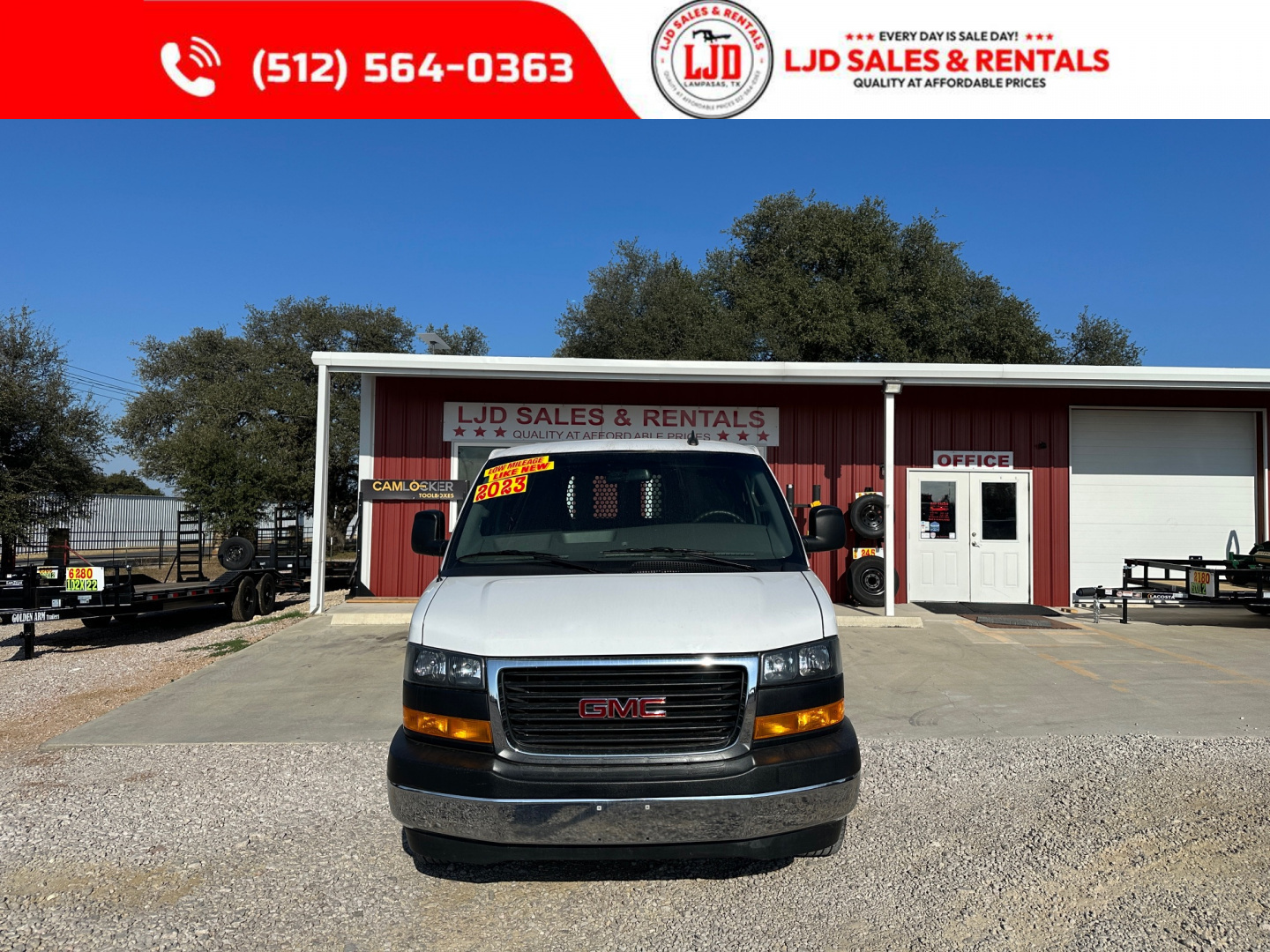 Used 2023 GMC - Savana 2500 Cargo Van - 35k Miles - Factory Warranty