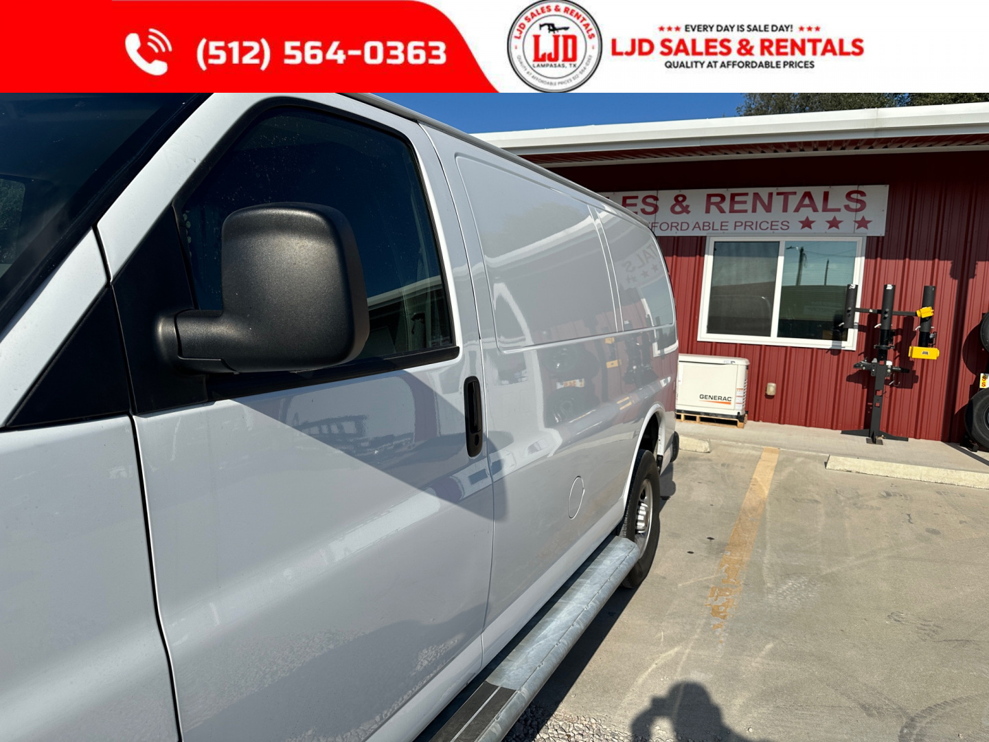 Used 2023 GMC - Savana 2500 Cargo Van - 35k Miles - Factory Warranty