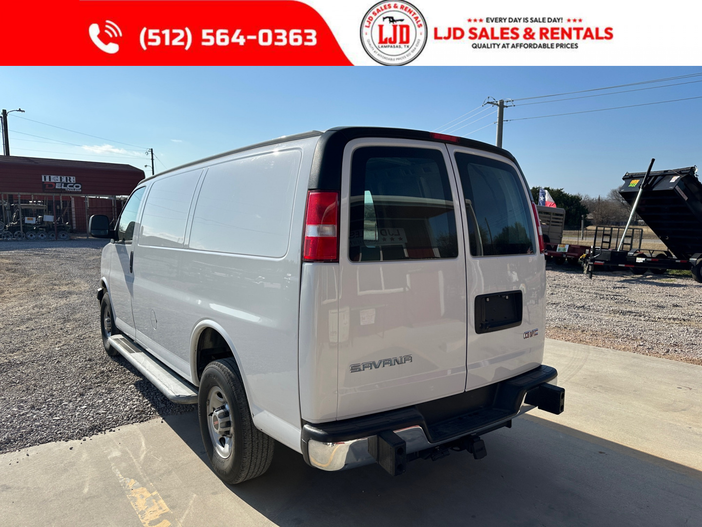 Used 2023 GMC - Savana 2500 Cargo Van - 35k Miles - Factory Warranty