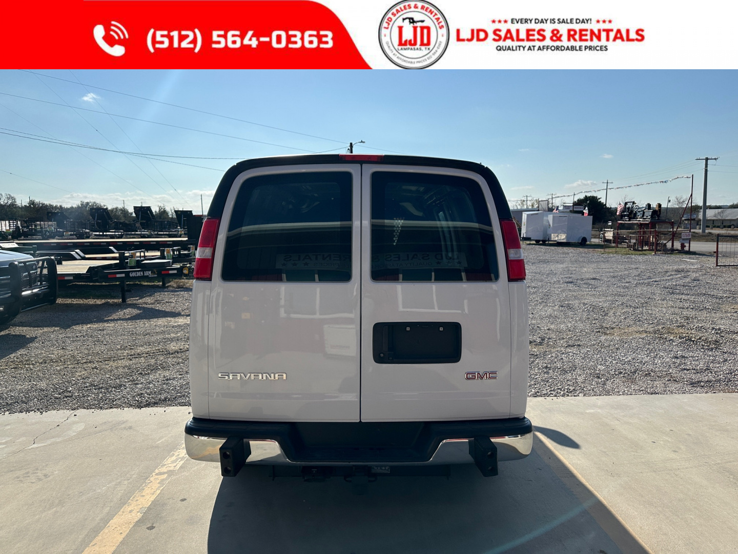 Used 2023 GMC - Savana 2500 Cargo Van - 35k Miles - Factory Warranty