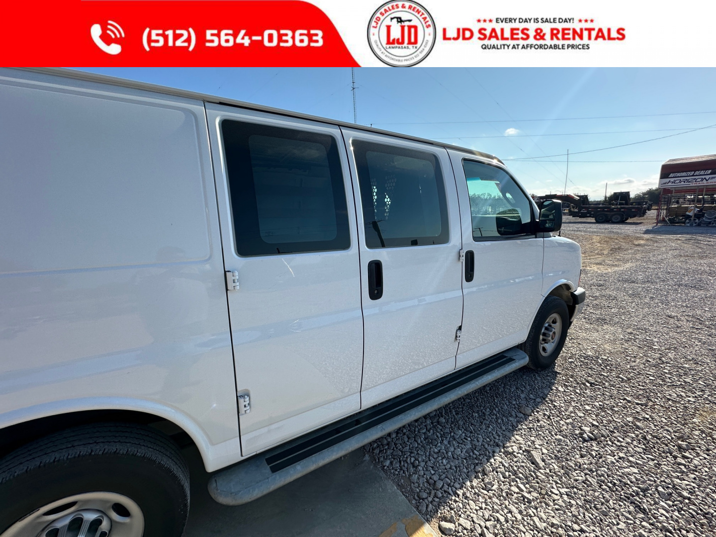 Used 2023 GMC - Savana 2500 Cargo Van - 35k Miles - Factory Warranty