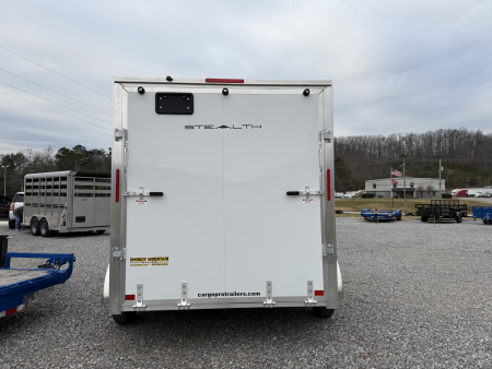 New 2026 ALCOM 7X12 TA STEALTH Cargo / Enclosed Trailer