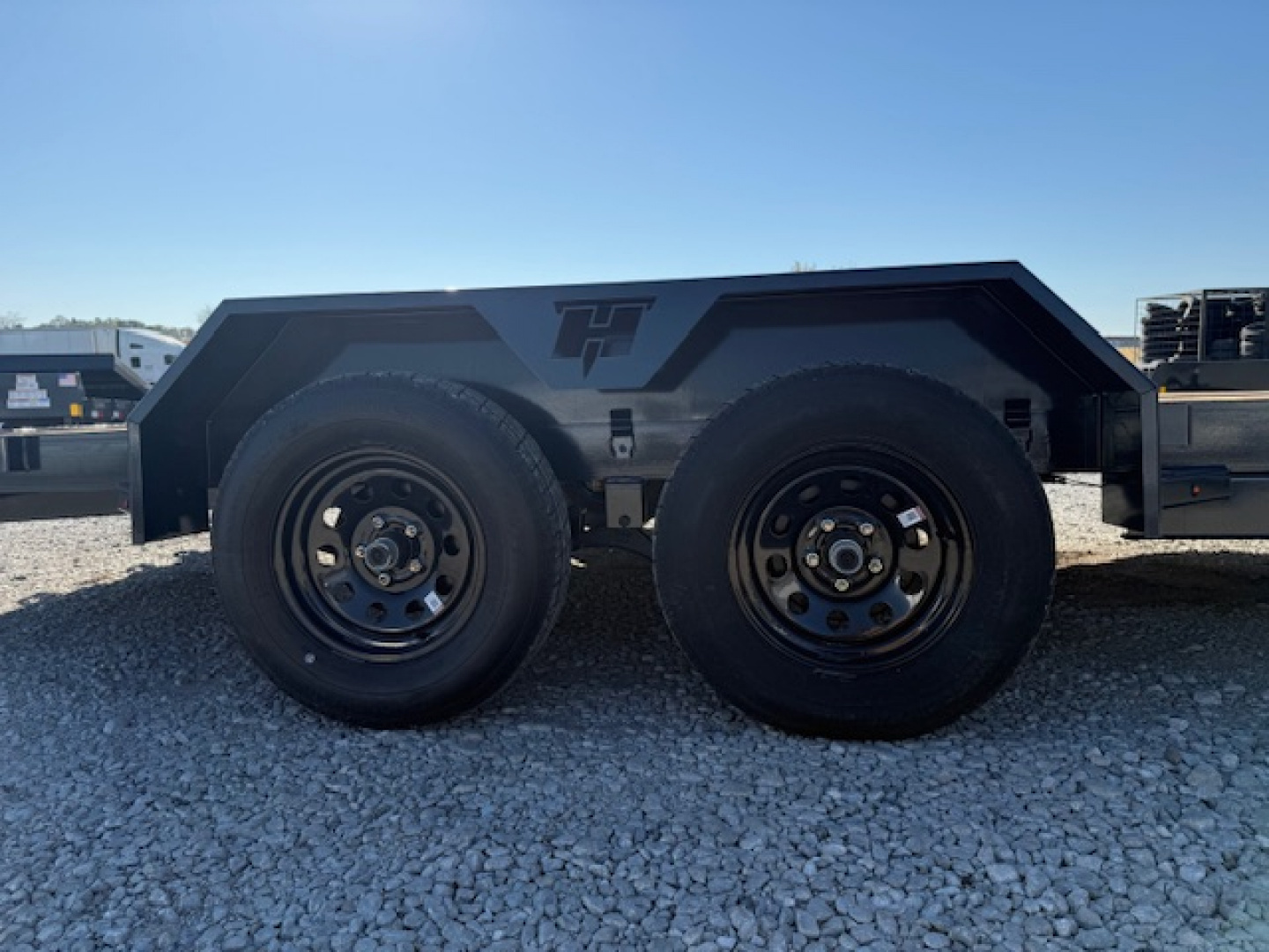 New 2026 Hillcrest Deep Charcoal 82"x16'+2' 7k Car Hauler Trailer