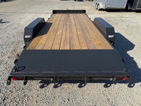 New 2026 Hillcrest Deep Charcoal 82"x16'+2' 7k Car Hauler Trailer