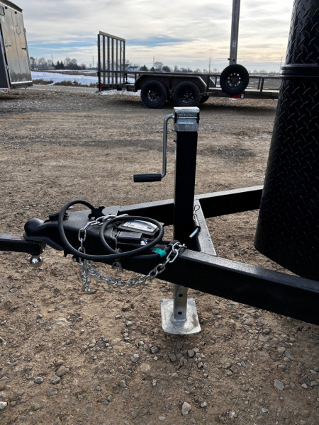 New 2026 H&H Trailers 7X16 7' INTERIOR RAMP DOOR Cargo / Enclosed Trailer