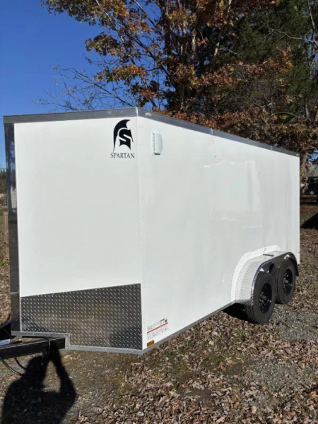 New 2026 Spartan Cargo Trailers SP7X14TA Cargo / Enclosed Trailer