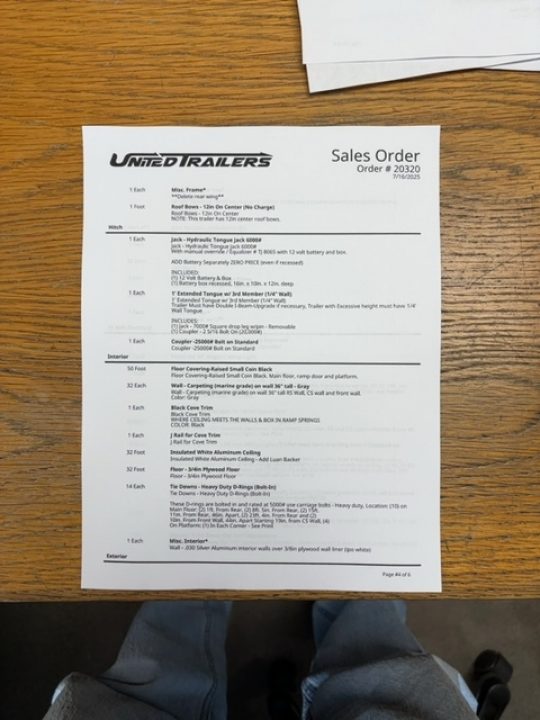 New 2025 United Trailers USH-8.526TR80 Stacker