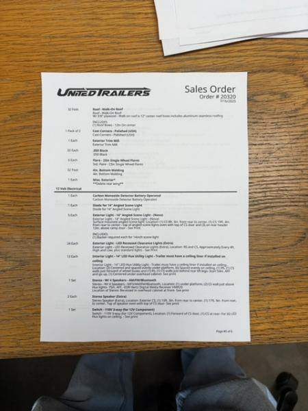 New 2025 United Trailers USH-8.526TR80 Stacker