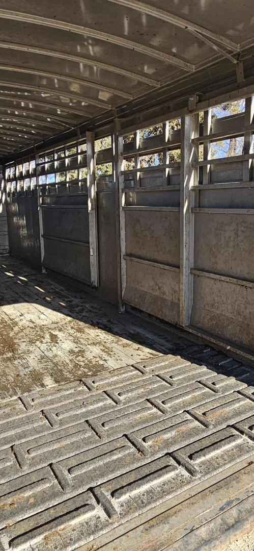 Used 2025 Titan Trailer Classic 6'8 x 24' Stock Trailer