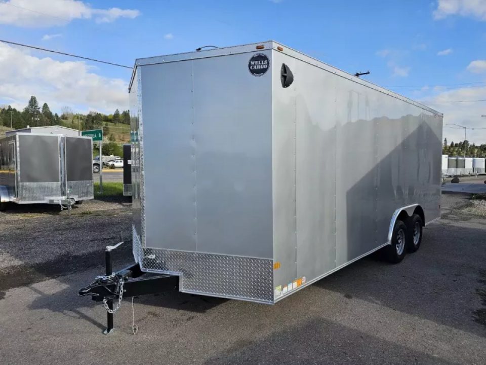 Used 2025 Wells Cargo 8.5'x20' 10k Cargo Trailer