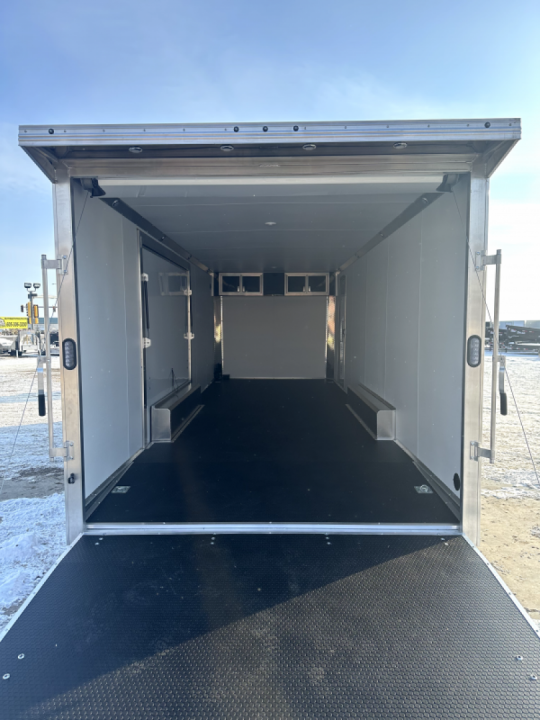 New 2026 ALCOM 2026 Alcom-Stealth 8.5 x 24' Aluminum Frame Cargo/Enclosed Car Trailer Cargo / Enclosed Trailer
