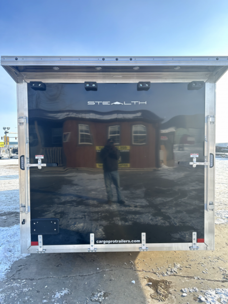 New 2026 ALCOM 2026 Alcom-Stealth 8.5 x 24' Aluminum Frame Cargo/Enclosed Car Trailer Cargo / Enclosed Trailer