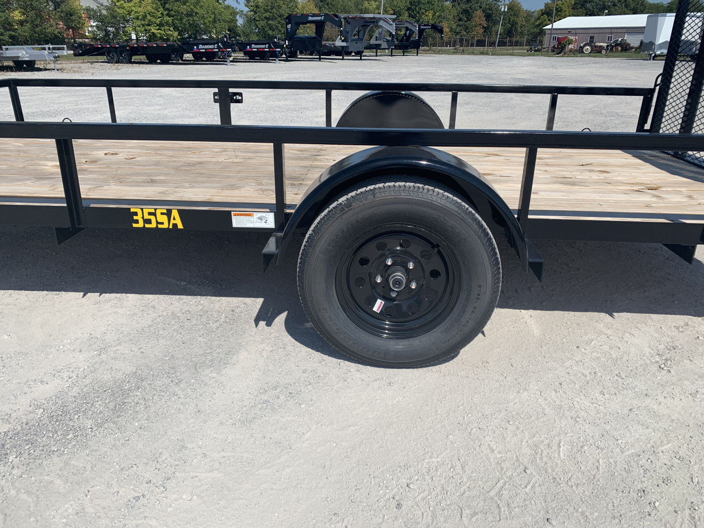 New 2026 Big Tex Trailers 35SA-14R1A-4PBK (77" x 14') 2.9K Utility Trailer