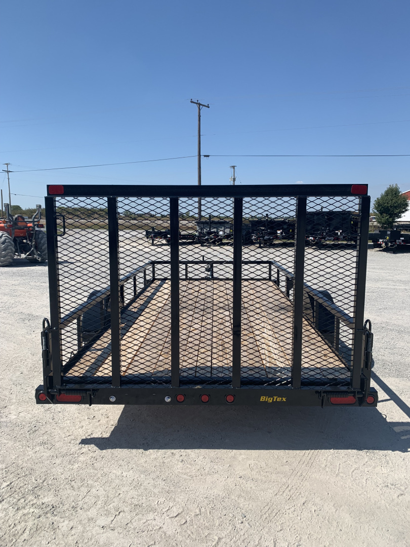 New 2026 Big Tex Trailers 35SA-14R1A-4PBK (77" x 14') 2.9K Utility Trailer