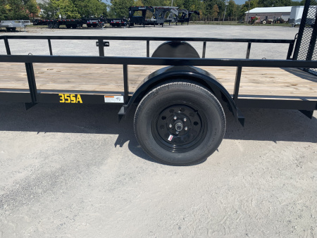 New 2026 Big Tex Trailers 35SA-14R1A-4PBK (77" x 14') 2.9K Utility Trailer