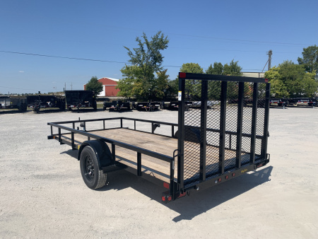 New 2026 Big Tex Trailers 35SA-14R1A-4PBK (77" x 14') 2.9K Utility Trailer