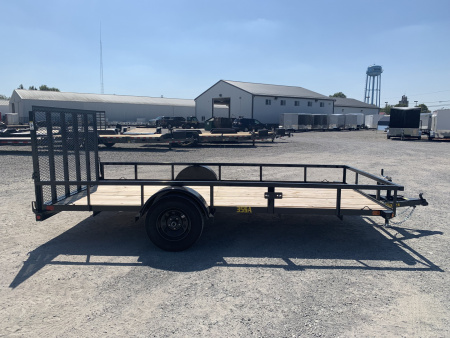 New 2026 Big Tex Trailers 35SA-14R1A-4PBK (77" x 14') 2.9K Utility Trailer