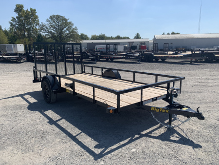 New 2026 Big Tex Trailers 35SA-14R1A-4PBK (77" x 14') 2.9K Utility Trailer