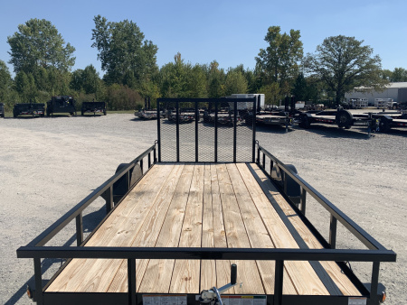 New 2026 Big Tex Trailers 35SA-14R1A-4PBK (77" x 14') 2.9K Utility Trailer