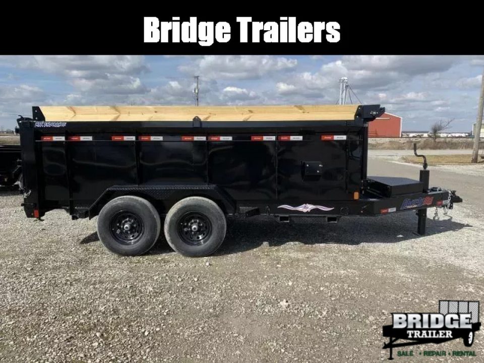 New 2026 Liberty LD14K83X14B8TSHSFT (83" X 14') 15.4K Telescopic Dump Trailer
