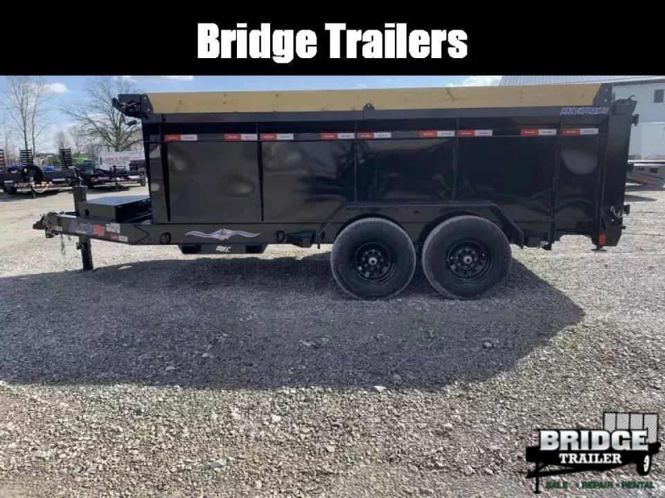 New 2026 Liberty LD14K83X14B8TSHSFT (83" X 14') 15.4K Telescopic Dump Trailer