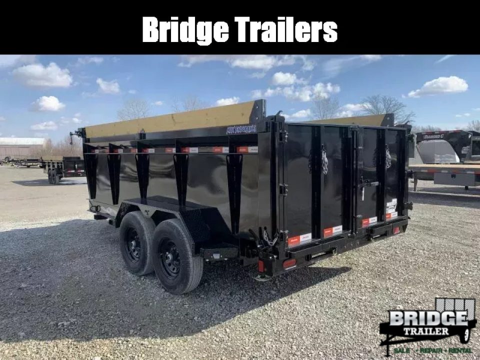 New 2026 Liberty LD14K83X14B8TSHSFT (83" X 14') 15.4K Telescopic Dump Trailer
