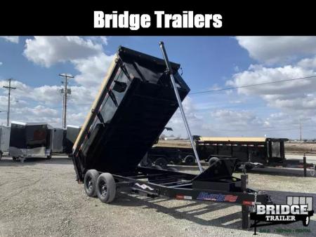 New 2026 Liberty LD14K83X14B8TSHSFT (83" X 14') 15.4K Telescopic Dump Trailer