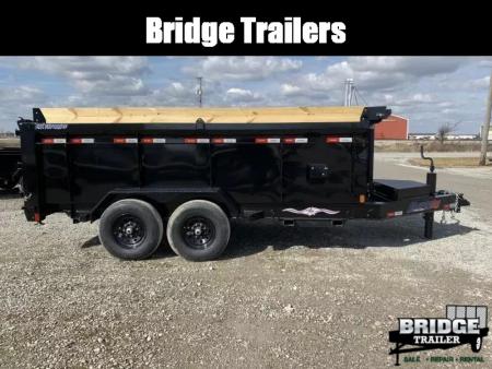 New 2026 Liberty LD14K83X14B8TSHSFT (83" X 14') 15.4K Telescopic Dump Trailer