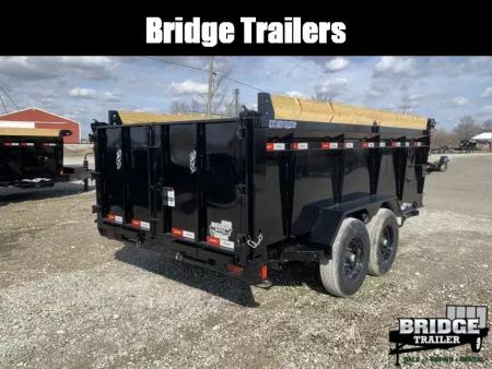 New 2026 Liberty LD14K83X14B8TSHSFT (83" X 14') 15.4K Telescopic Dump Trailer
