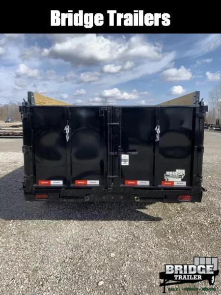 New 2026 Liberty LD14K83X14B8TSHSFT (83" X 14') 15.4K Telescopic Dump Trailer