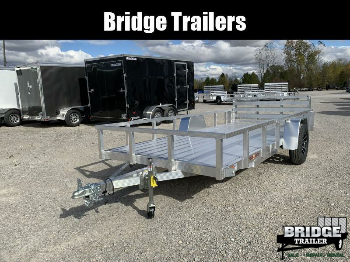 New 2026 Sport Haven AUT614D-F (6' X 14') 2.9K Single Axle Deluxe Utility Trailer
