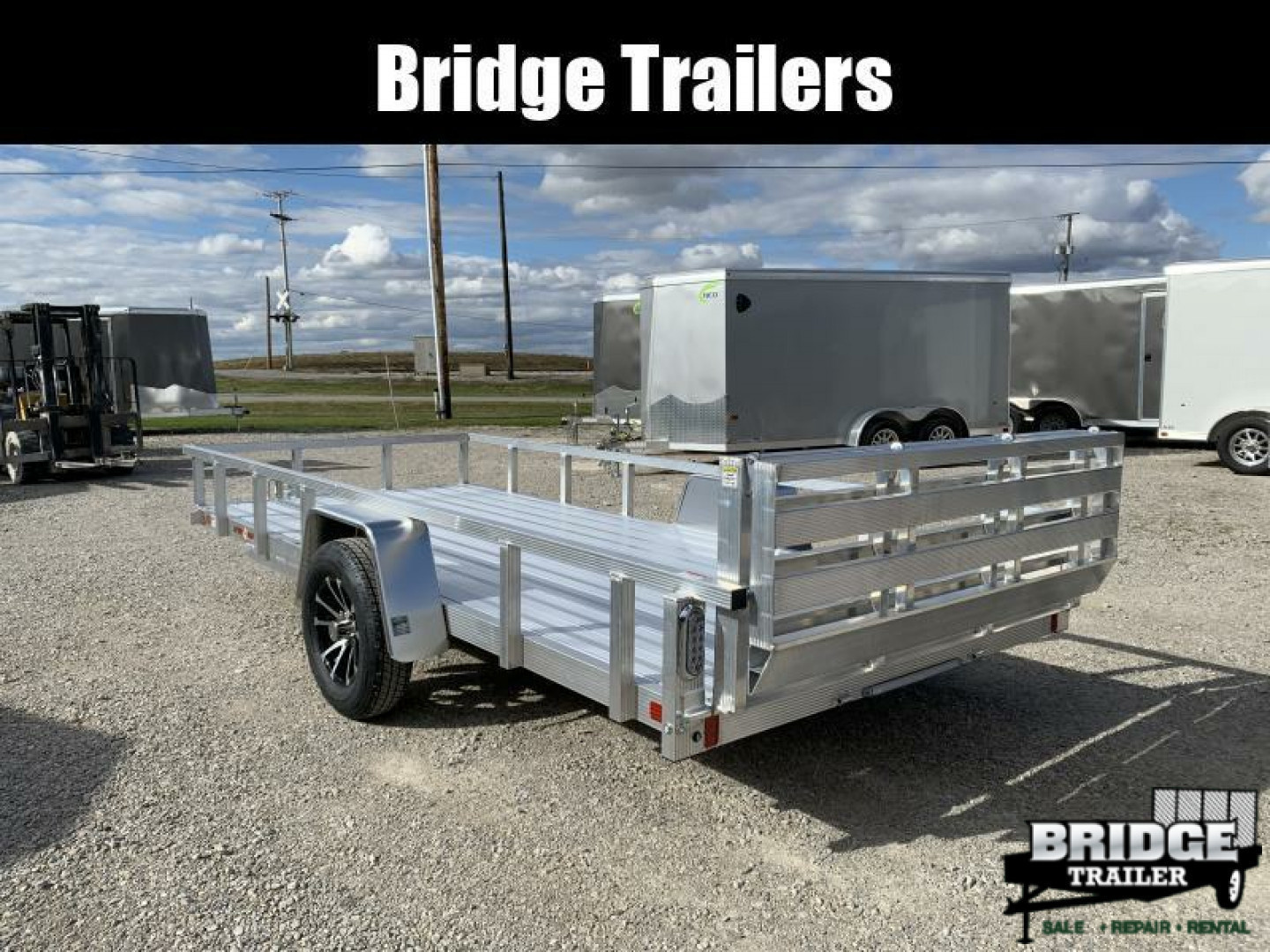 New 2026 Sport Haven AUT614D-F (6' X 14') 2.9K Single Axle Deluxe Utility Trailer
