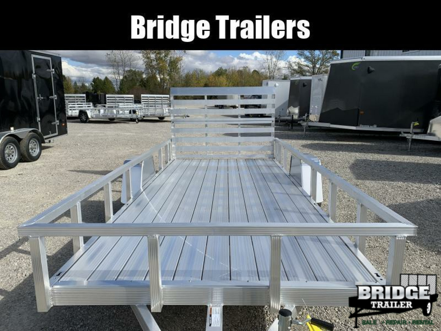 New 2026 Sport Haven AUT614D-F (6' X 14') 2.9K Single Axle Deluxe Utility Trailer