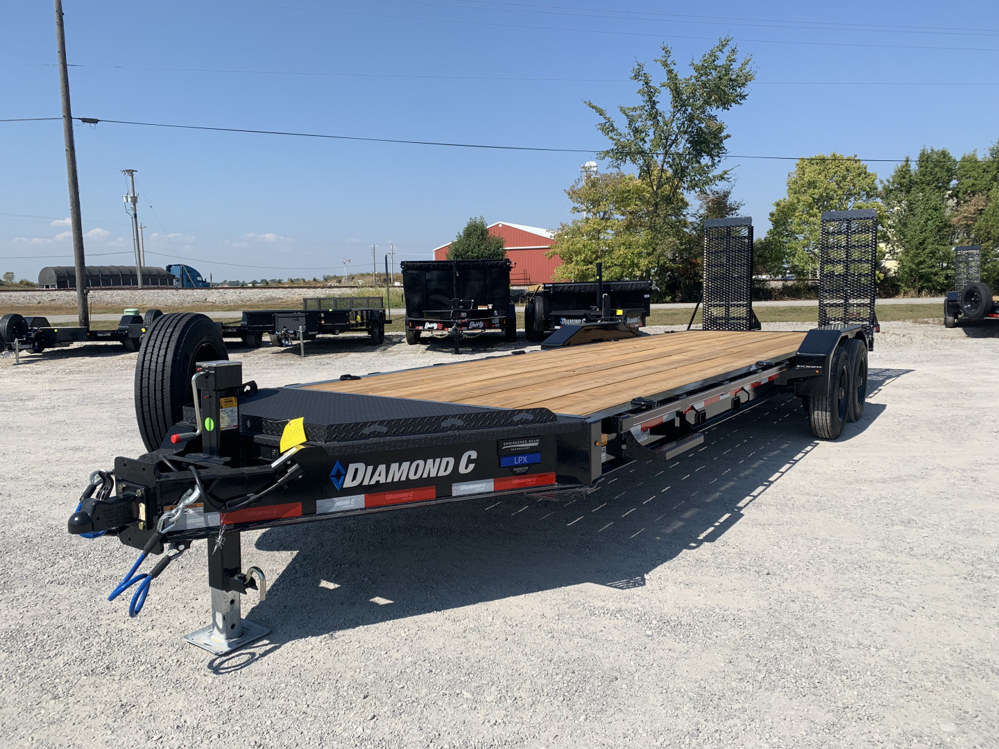 New 2026 Diamond C Trailers LPX210L24X82 (82" X 24') 20K (Pacesetter Ed.) Equipment Trailer