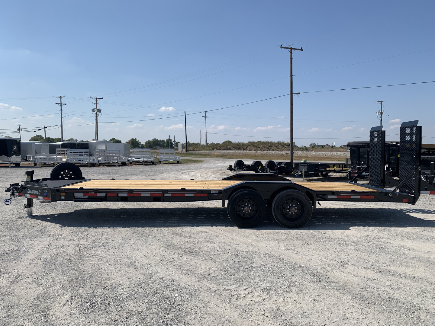 New 2026 Diamond C Trailers LPX210L24X82 (82" X 24') 20K (Pacesetter Ed.) Equipment Trailer