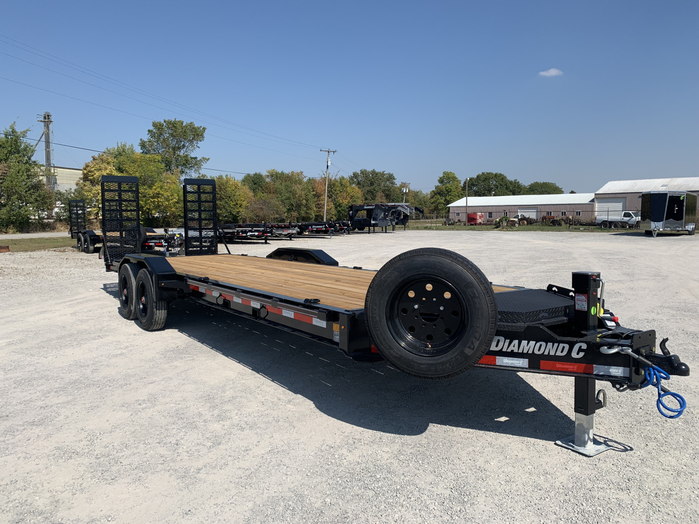 New 2026 Diamond C Trailers LPX210L24X82 (82" X 24') 20K (Pacesetter Ed.) Equipment Trailer