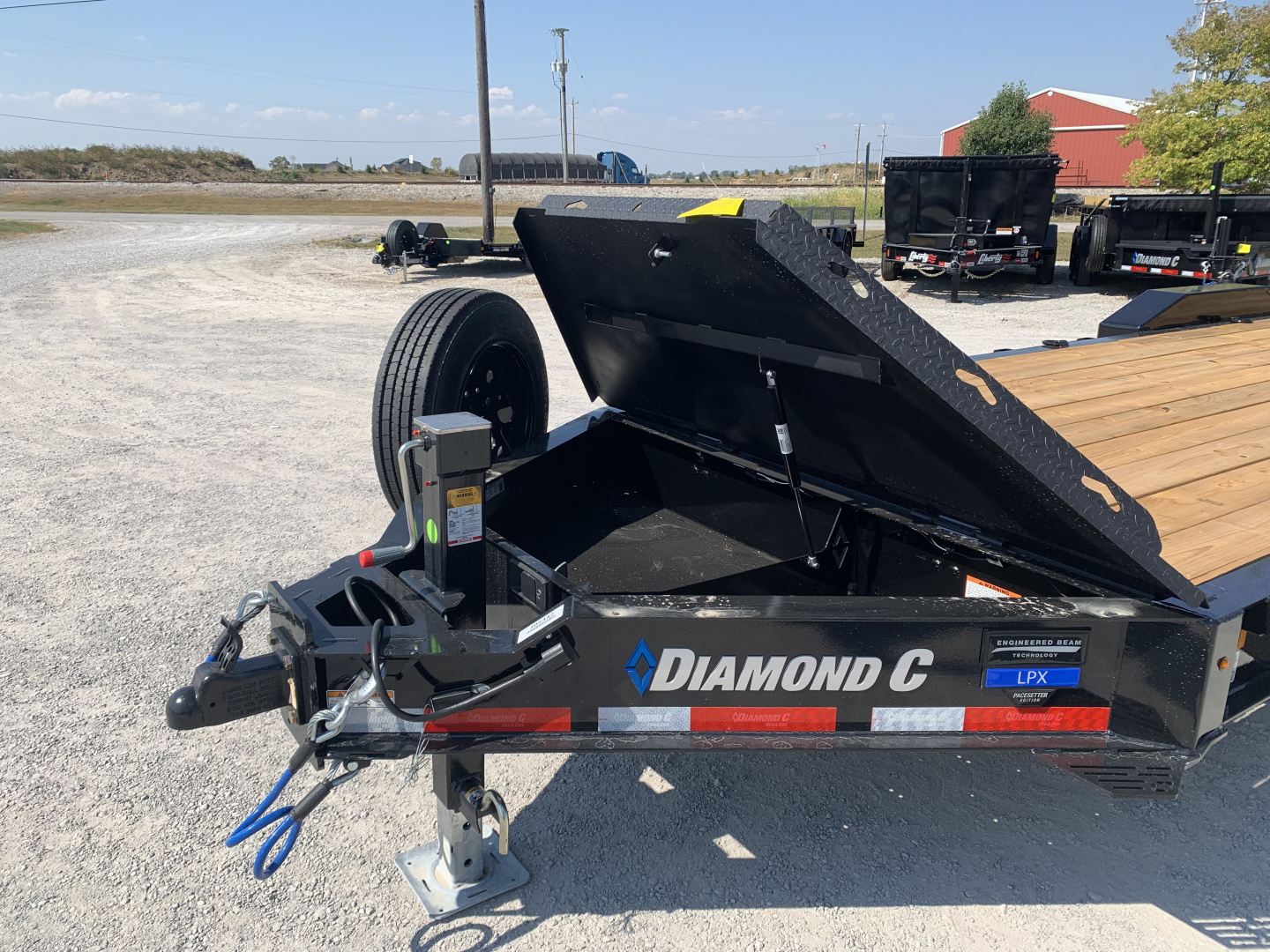 New 2026 Diamond C Trailers LPX210L24X82 (82" X 24') 20K (Pacesetter Ed.) Equipment Trailer