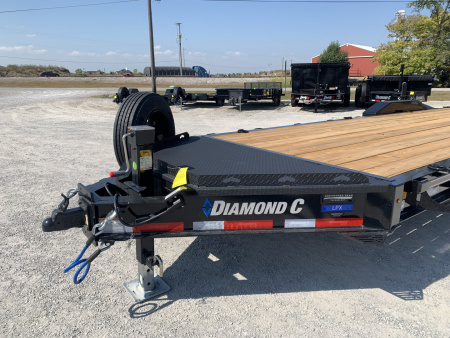 New 2026 Diamond C Trailers LPX210L24X82 (82" X 24') 20K (Pacesetter Ed.) Equipment Trailer