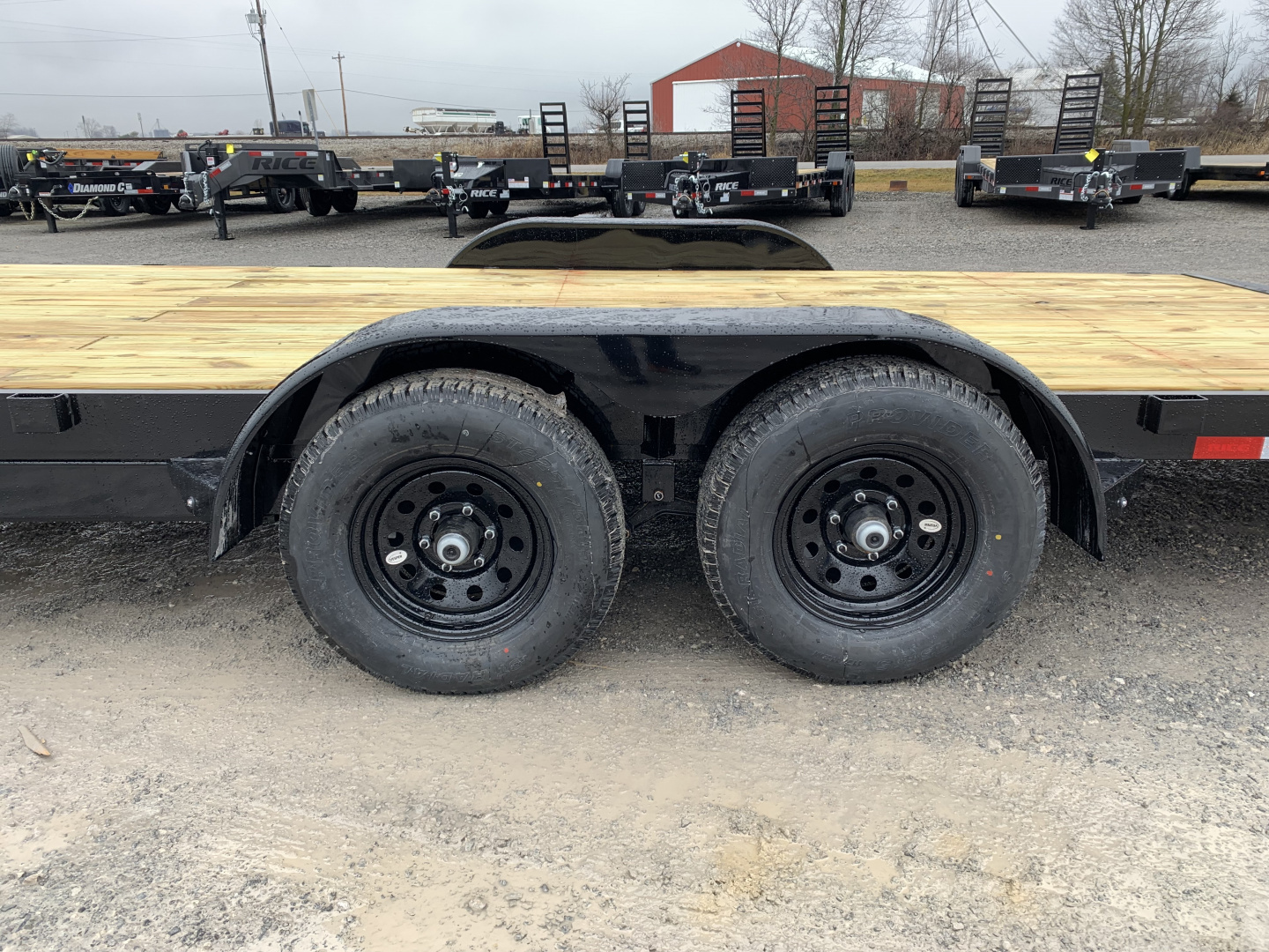 New 2026 Rice Trailers FMCM8224 (82" x 22' + 2') 9.9K Magnum Car Hauler Car / Racing Trailer