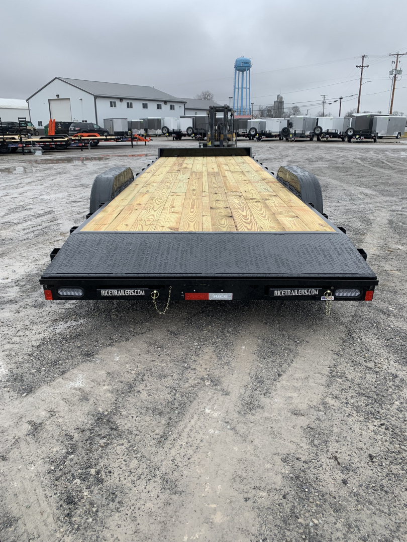 New 2026 Rice Trailers FMCM8224 (82" x 22' + 2') 9.9K Magnum Car Hauler Car / Racing Trailer