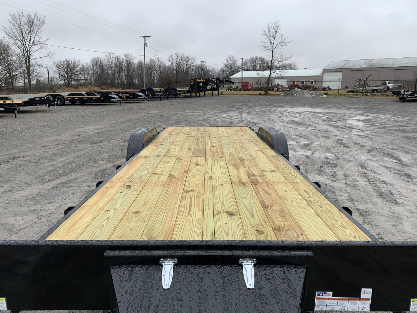 New 2026 Rice Trailers FMCM8224 (82" x 22' + 2') 9.9K Magnum Car Hauler Car / Racing Trailer