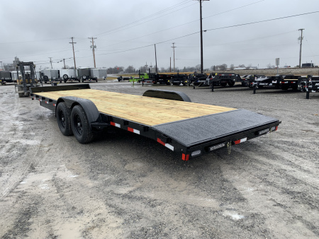 New 2026 Rice Trailers FMCM8224 (82" x 22' + 2') 9.9K Magnum Car Hauler Car / Racing Trailer